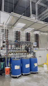 grow facility nutrient stock tanks